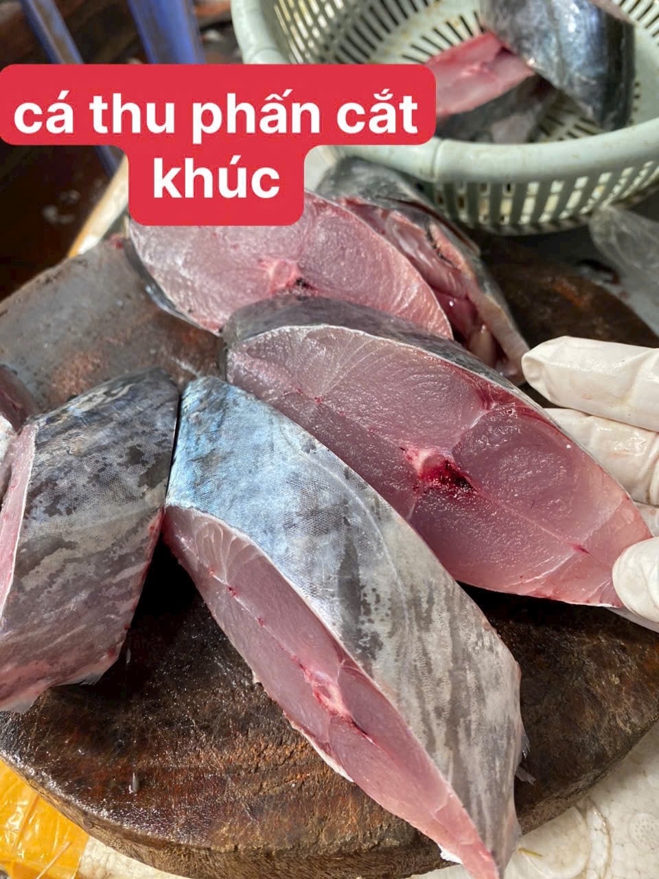 Cá thu tươi cắt khúc